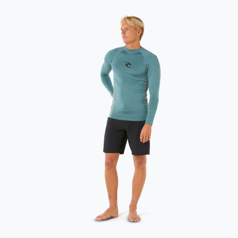 Pánske plavecké tričko longsleeve Rip Curl Waves UPF Performance bluestone 2