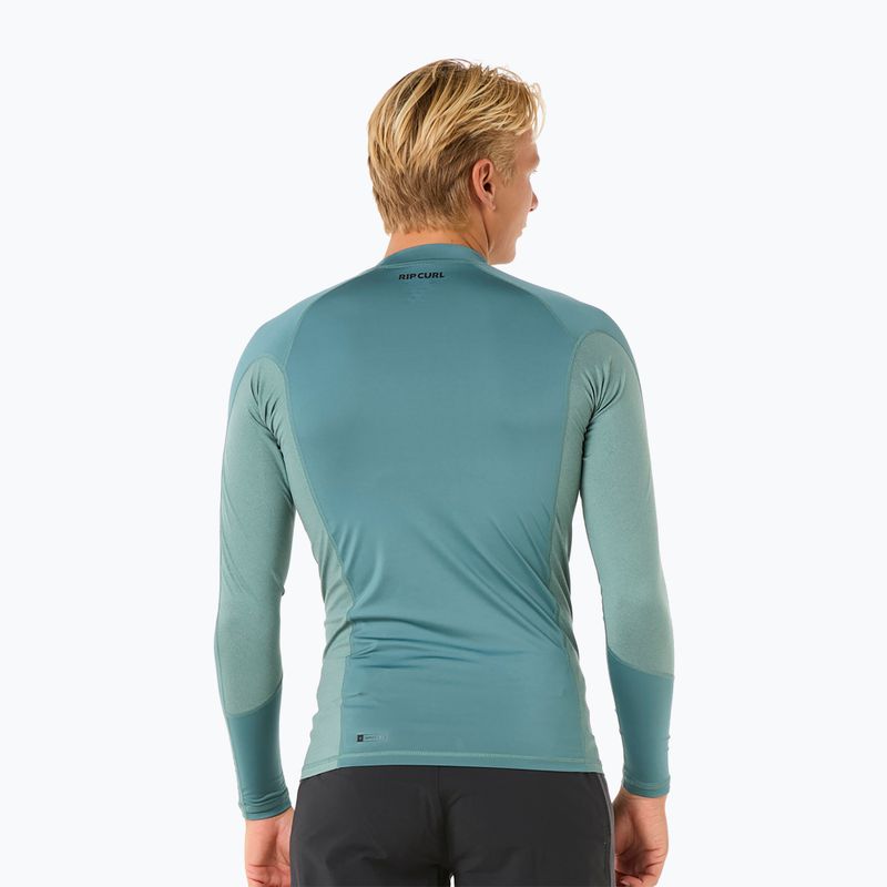 Pánske plavecké tričko longsleeve Rip Curl Waves UPF Performance bluestone 3