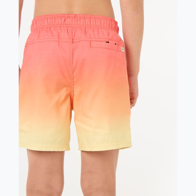 Detské plavecké šortky Rip Curl Fade Volley watermelon 6