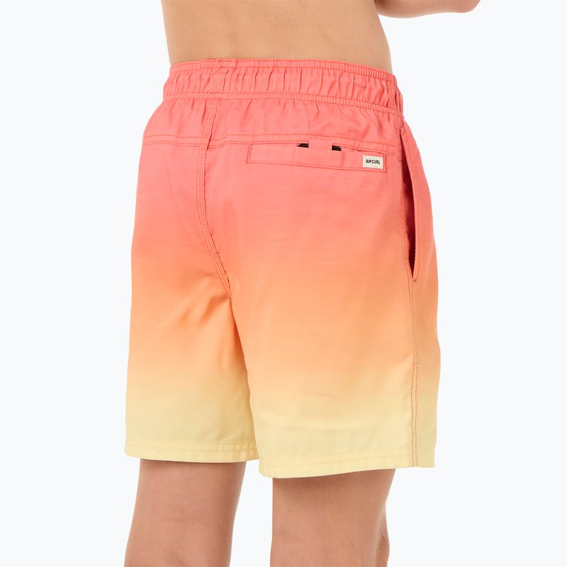 Detské plavecké šortky Rip Curl Fade Volley watermelon 5