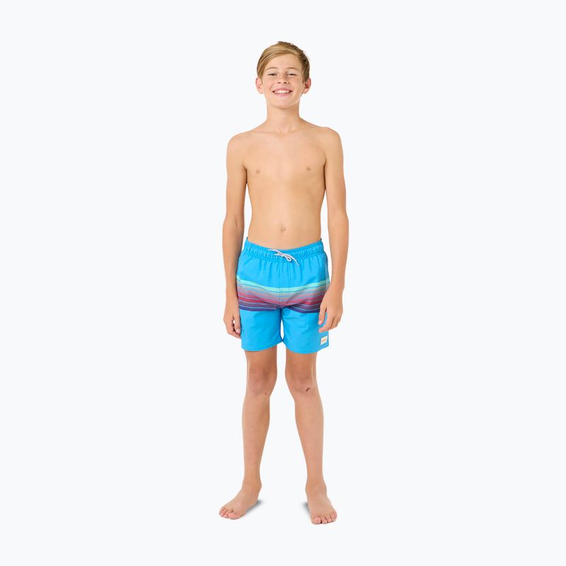 Detské plavecké šortky Rip Curl Surf Revival Volley blue paint 2
