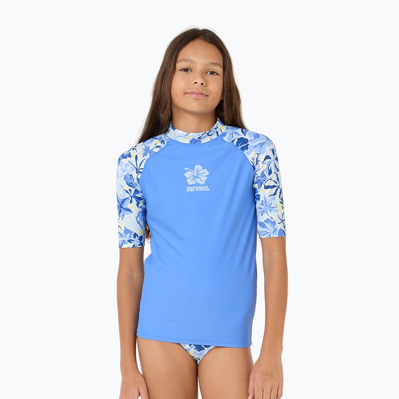 Komplet detské plavky + tričko Rip Curl Island Bliss 3-Piece Komplet dark blue