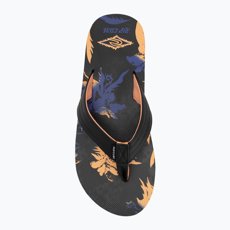Pánske žabky Rip Curl Ripper Bloom black/orange 5