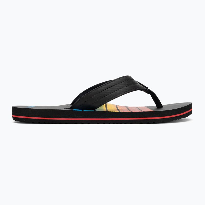 Pánske žabky Rip Curl Ripper Bloom black/red 2