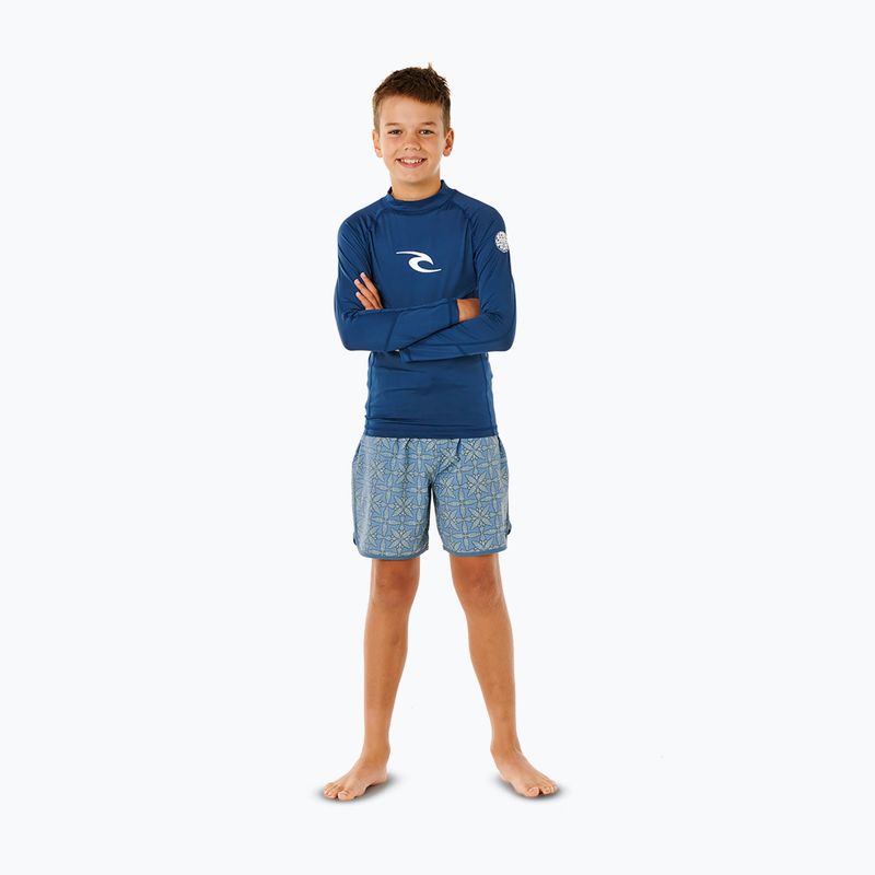 Detský plavecký longsleeve Rip Curl Waves Upf light navy 2