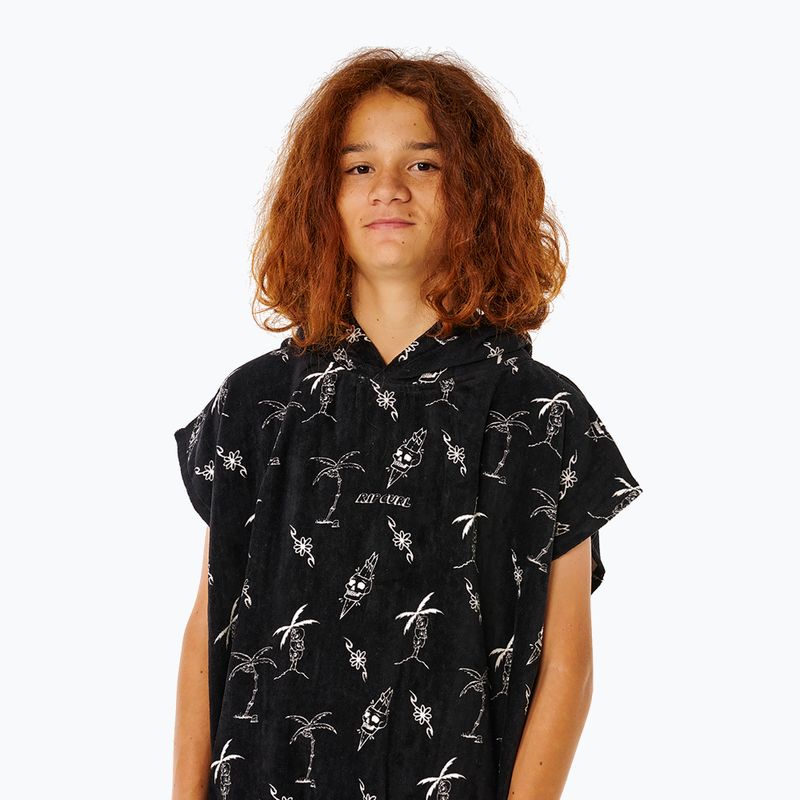Detské pončo Rip Curl Mixed Hooded Towel black 5