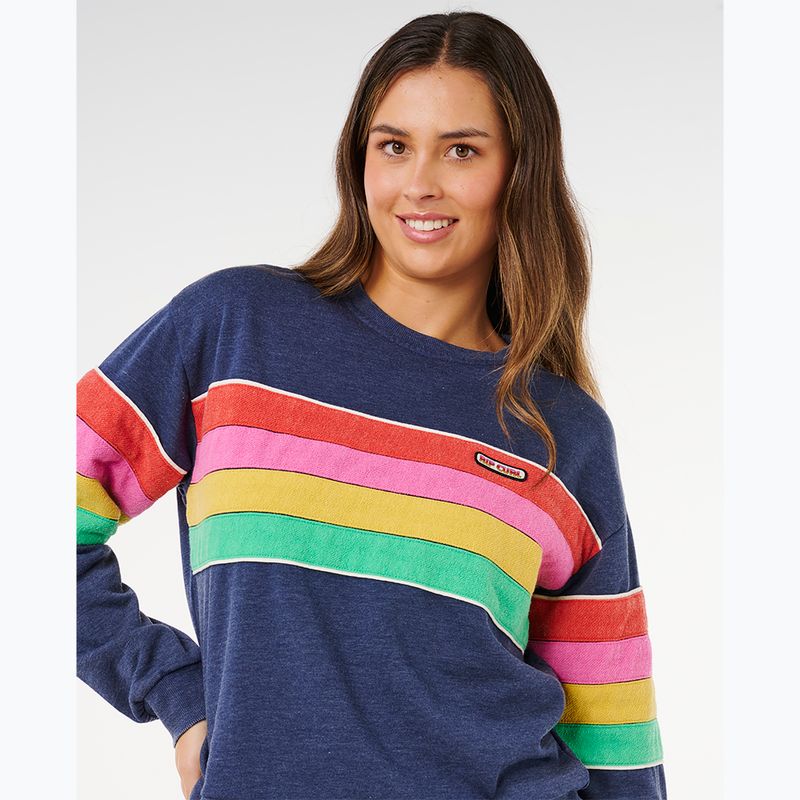 Dámska mikina Rip Curl Surf Revival Relaxed Crew dark navy 5