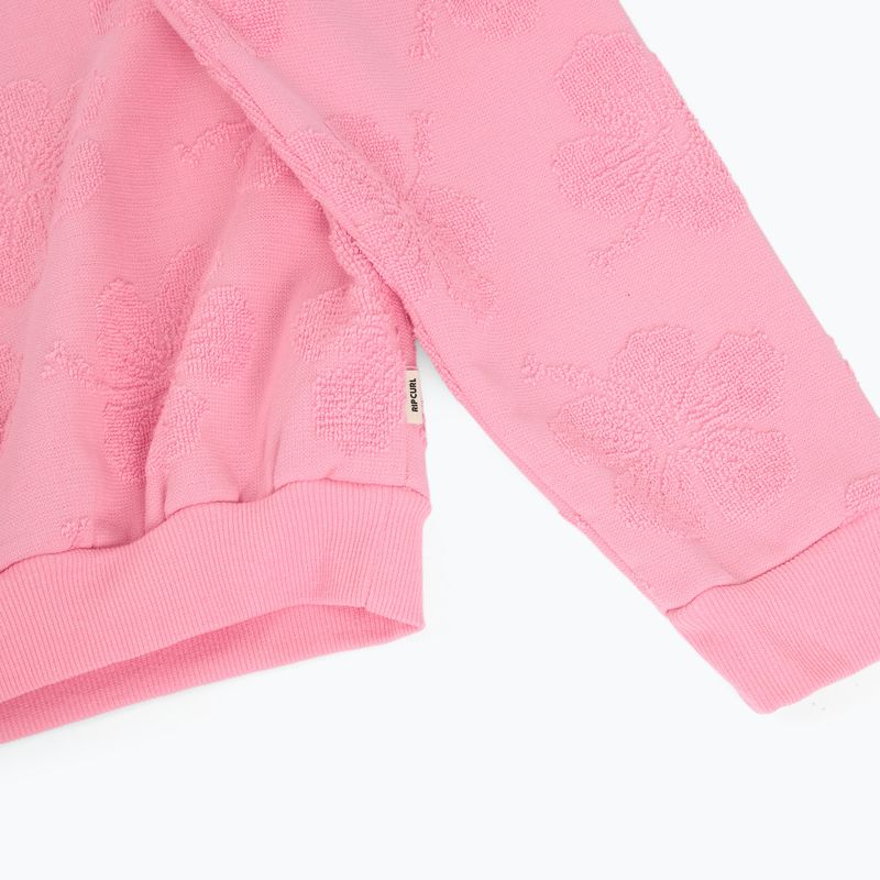 Dámska mikina Rip Curl Paradise Terry Crew pink 4
