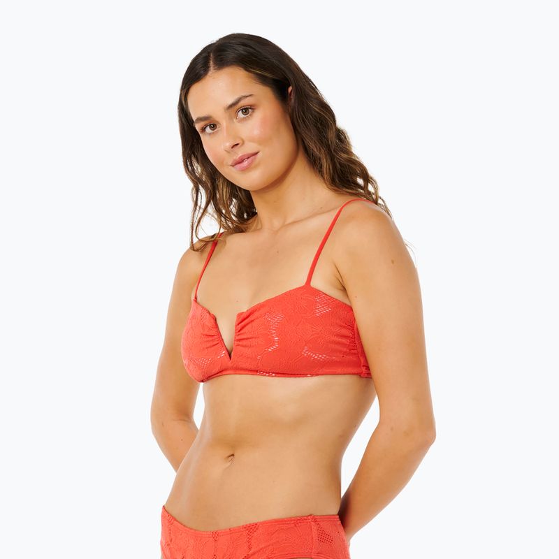 Vrchný diel plaviek Rip Curl Oasis Multi Fit Bandeau red 4