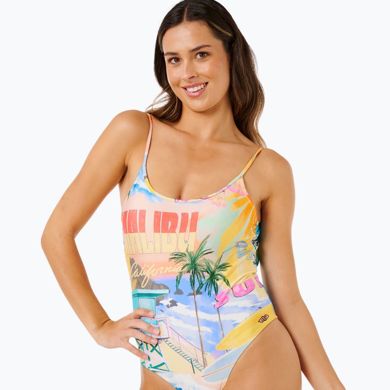 Spodný diel plaviek Rip Curl Hotel Malibu Cheeky multicolor 5