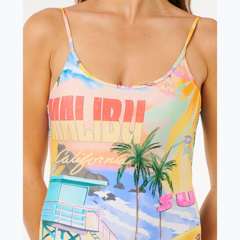 Dámske jednodielne plavky Rip Curl Hotel Malibu Cheeky multicolor 6
