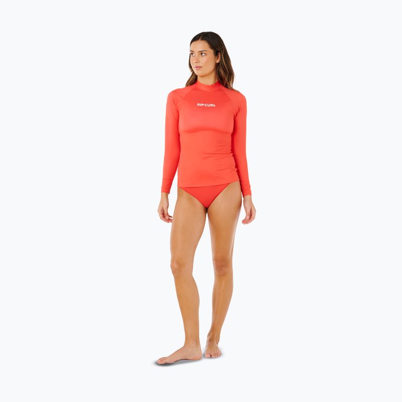 Dámske plavecké tričko longsleeve Rip Curl Classic Surf UPF Rashguard red 2