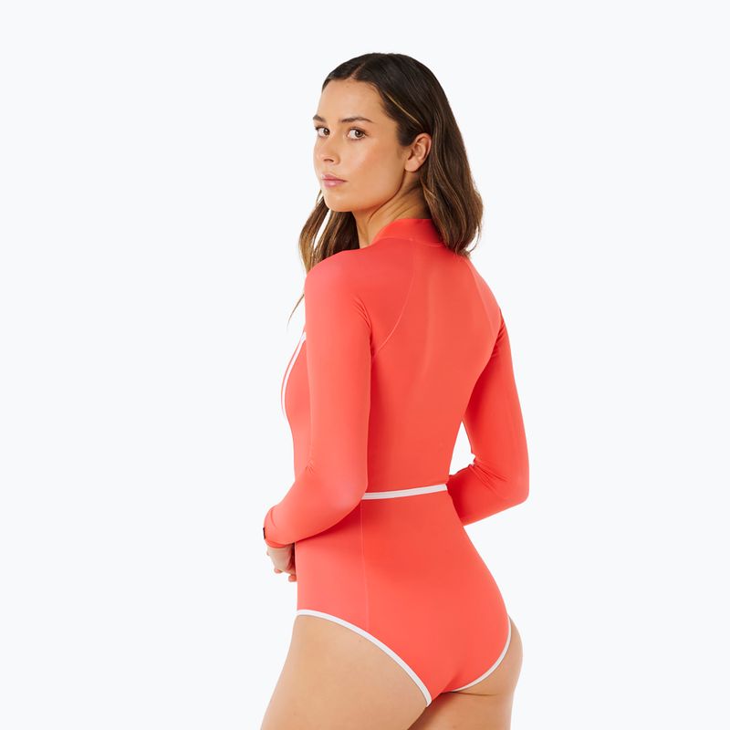 Dámske jednodielne plavky Rip Curl Classic Surf Ls Surf Suit red 4