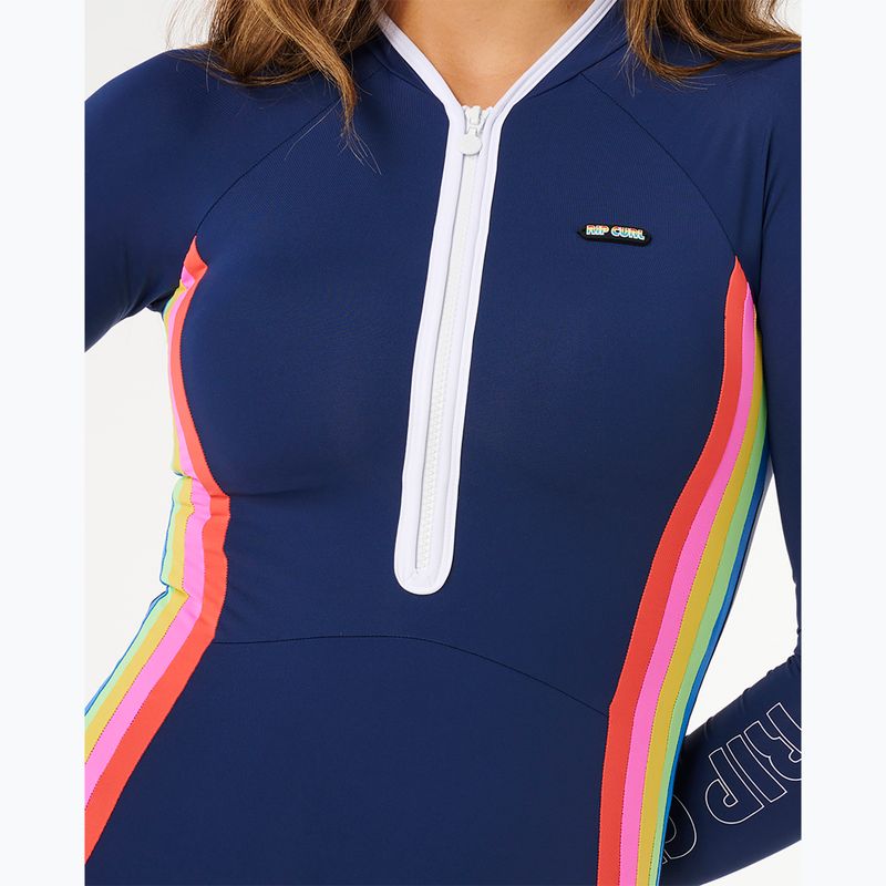 Dámske jednodielne plavky Rip Curl Surf Stripe UPF Surf Suit dark navy 6
