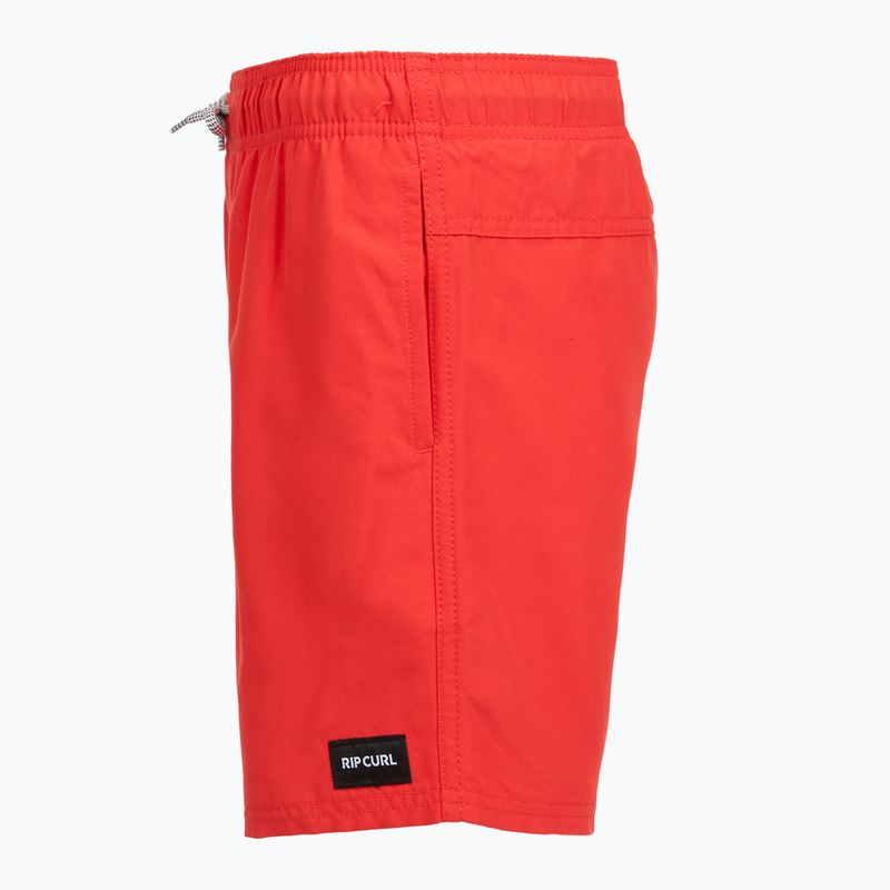 Detské plavkové šortky Rip Curl Offset Volley red 9
