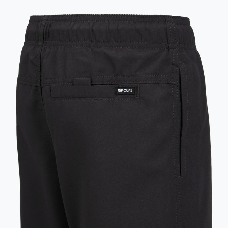 Detské plavkové šortky Rip Curl Offset Volley black 4