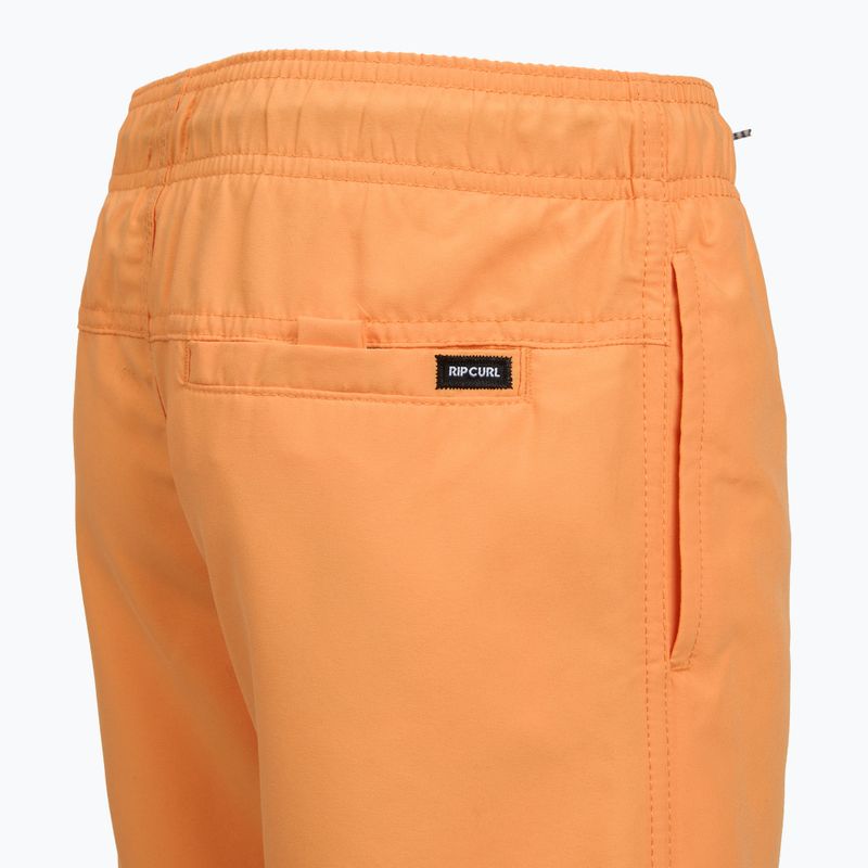 Detské plavkové šortky Rip Curl Offset Volley mandarin set 10
