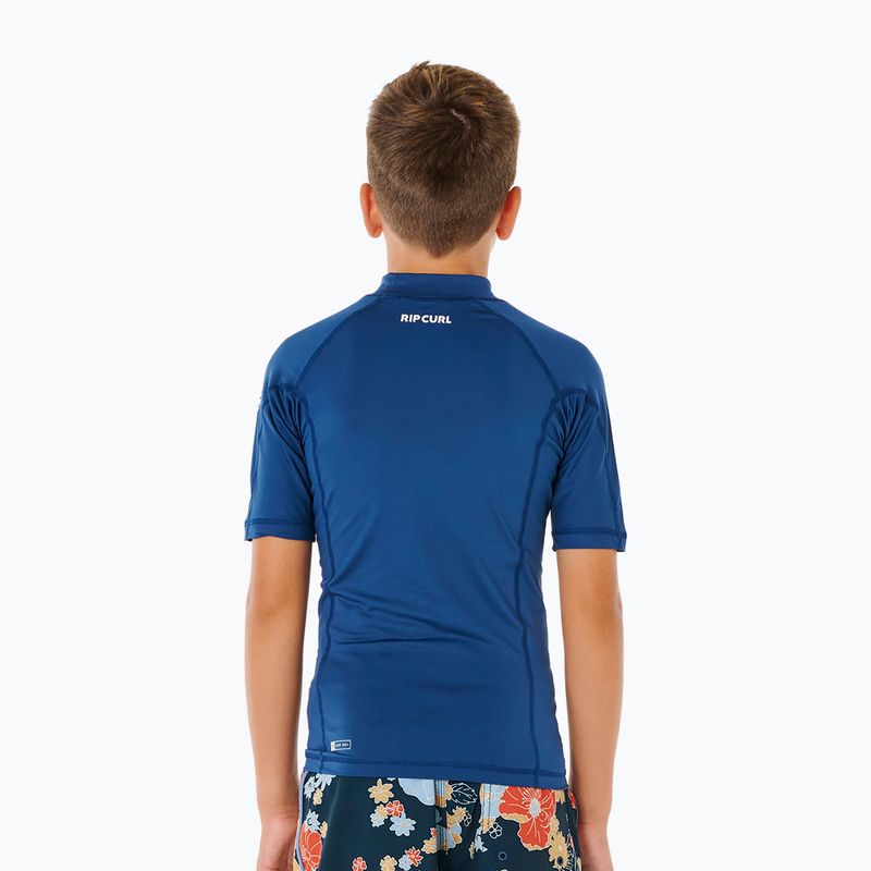 Detské plavecké tričko Rip Curl Waves Upf light navy 3