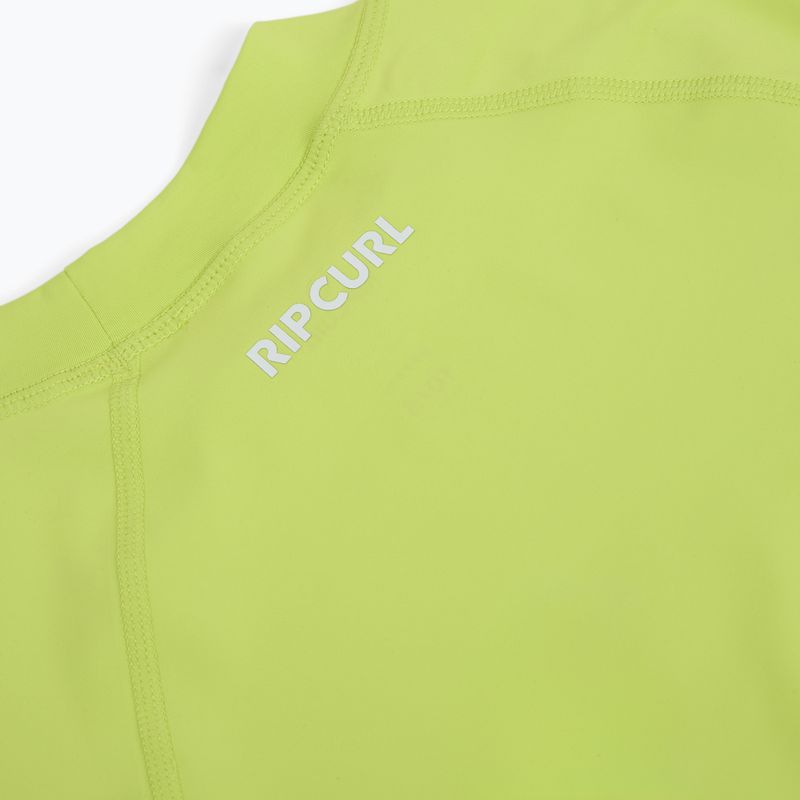 Detské plavecké tričko Rip Curl Waves Upf lime 4