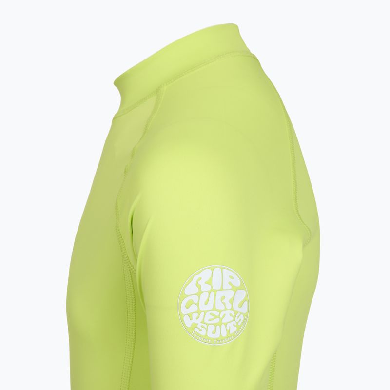 Detské plavecké tričko Rip Curl Waves Upf lime 5