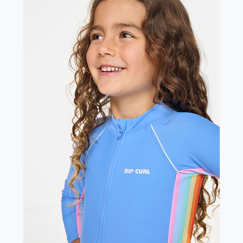 Detské jednodielne plavky Rip Curl Sun Revival Springsuit cornflower blue 4