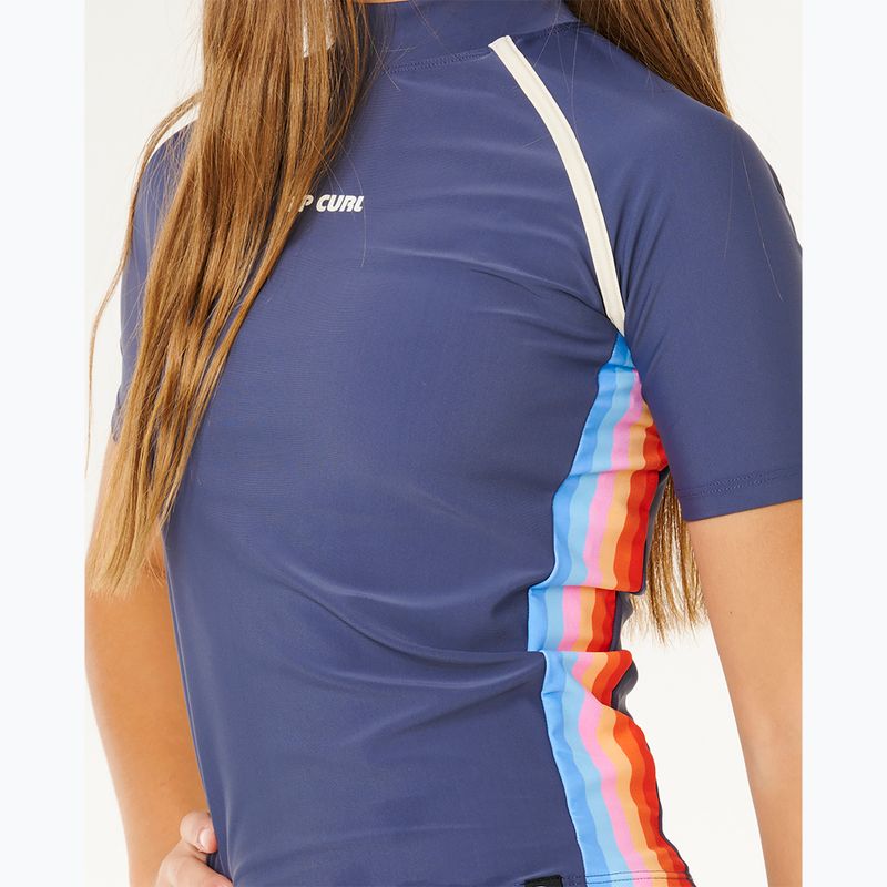 Detské plavecké tričko Rip Curl Surf Revival Rash Vest navy 6