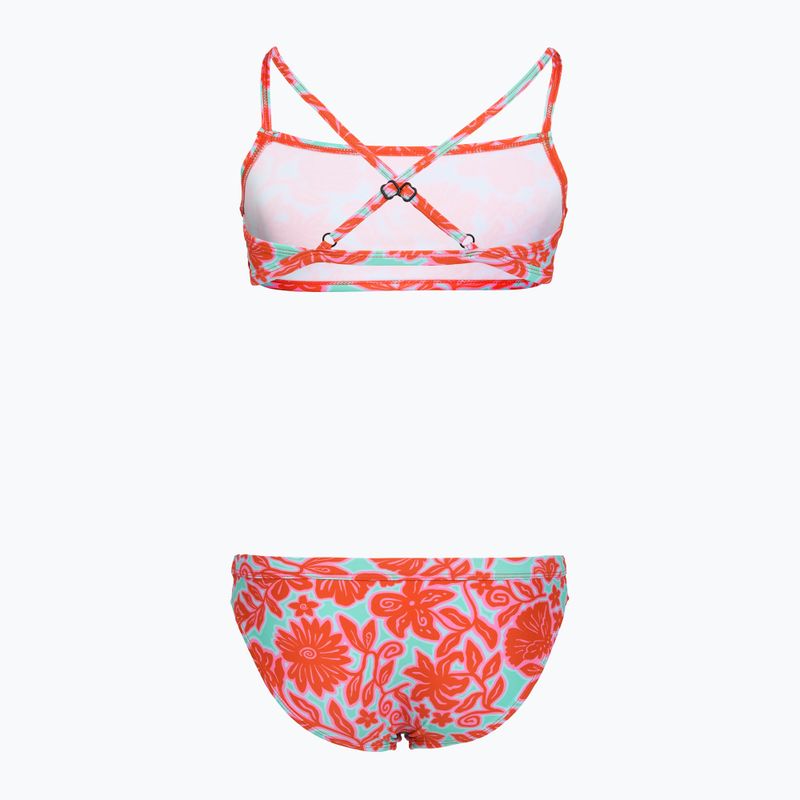 Detské dvojdielne plavky Rip Curl Sunshine Squad 3P Set bright red 8