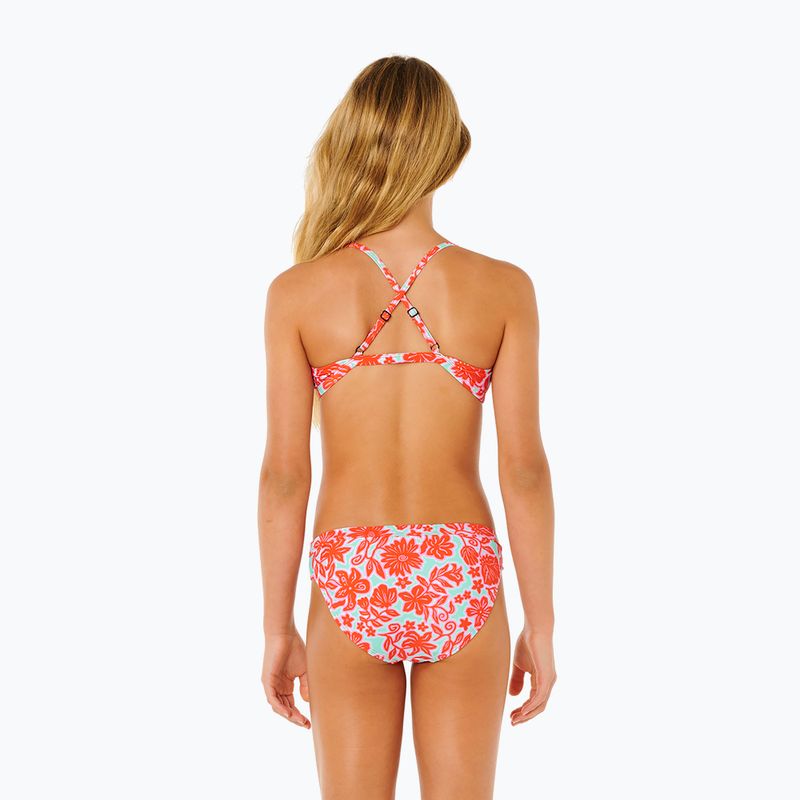 Detské dvojdielne plavky Rip Curl Sunshine Squad 3P Set bright red 3