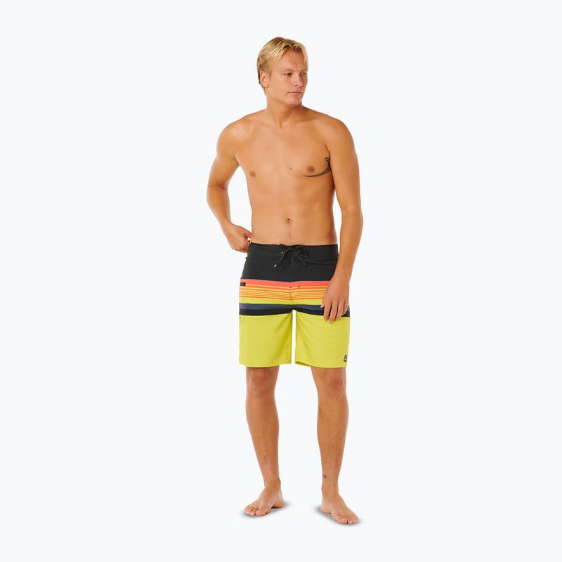 Pánske plavkové šortky Rip Curl Mirage Day Breaker 19 neon lime 2
