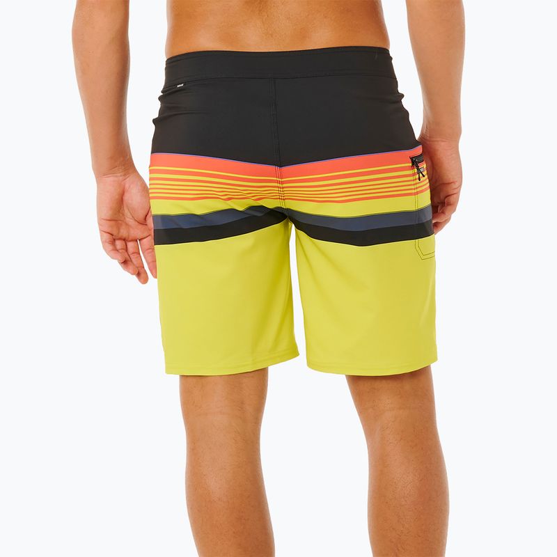 Pánske plavkové šortky Rip Curl Mirage Day Breaker 19 neon lime 3