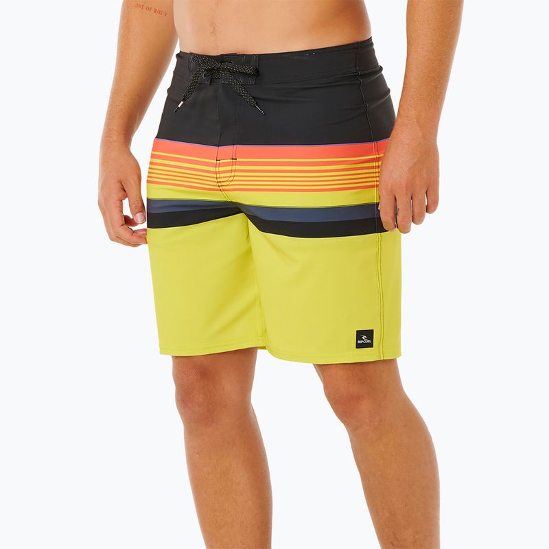 Pánske plavkové šortky Rip Curl Mirage Day Breaker 19 neon lime 4