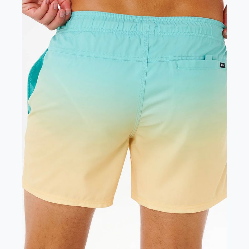 Pánske plavkové šortky Rip Curl Offset Fade Volley aqua 6