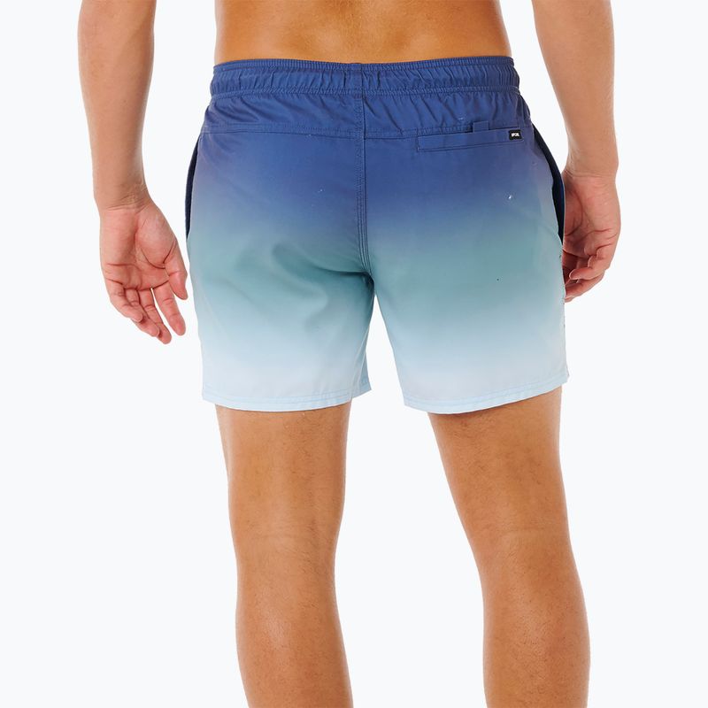 Pánske plavkové šortky Rip Curl Offset Fade Volley light navy 3