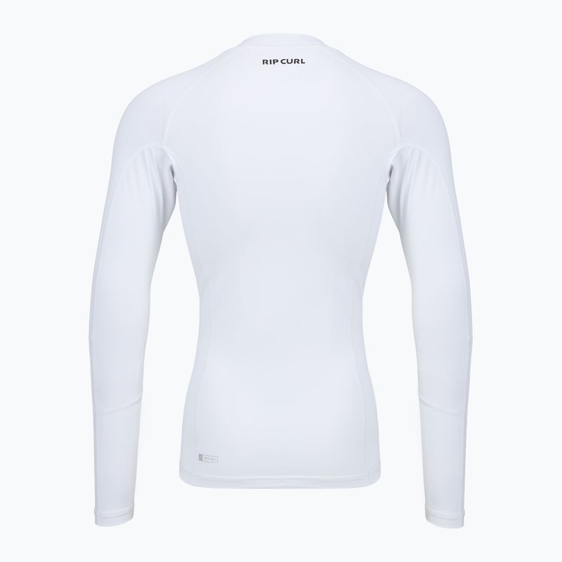 Pánske plavecké tričko s dlhým rukávom Rip Curl Waves Upf Perf white 2
