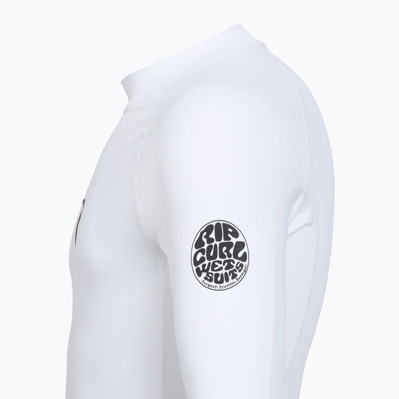 Pánske plavecké tričko s dlhým rukávom Rip Curl Waves Upf Perf white 5