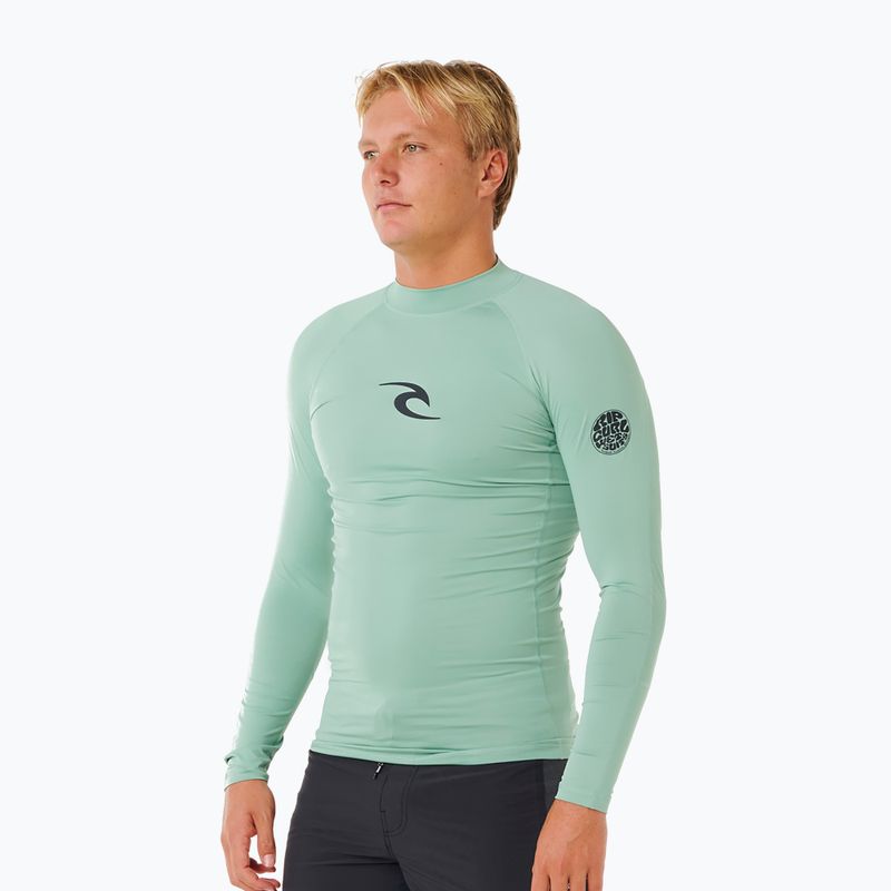 Pánske plavecké tričko s dlhým rukávom Rip Curl Waves Upf Perf aloe 4