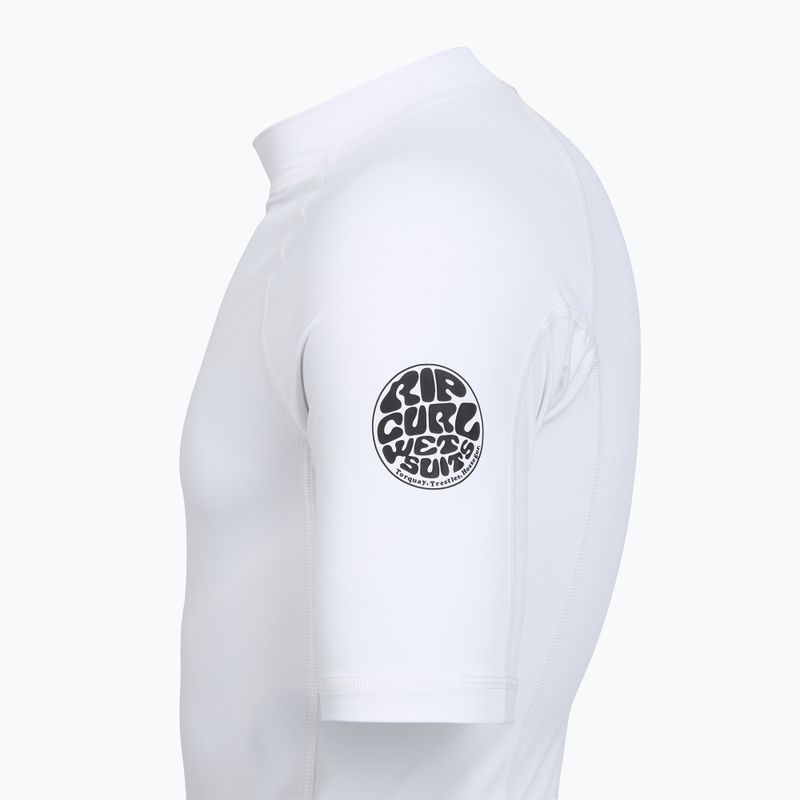Pánske plavecké tričko Rip Curl Waves Upf Perf white 5