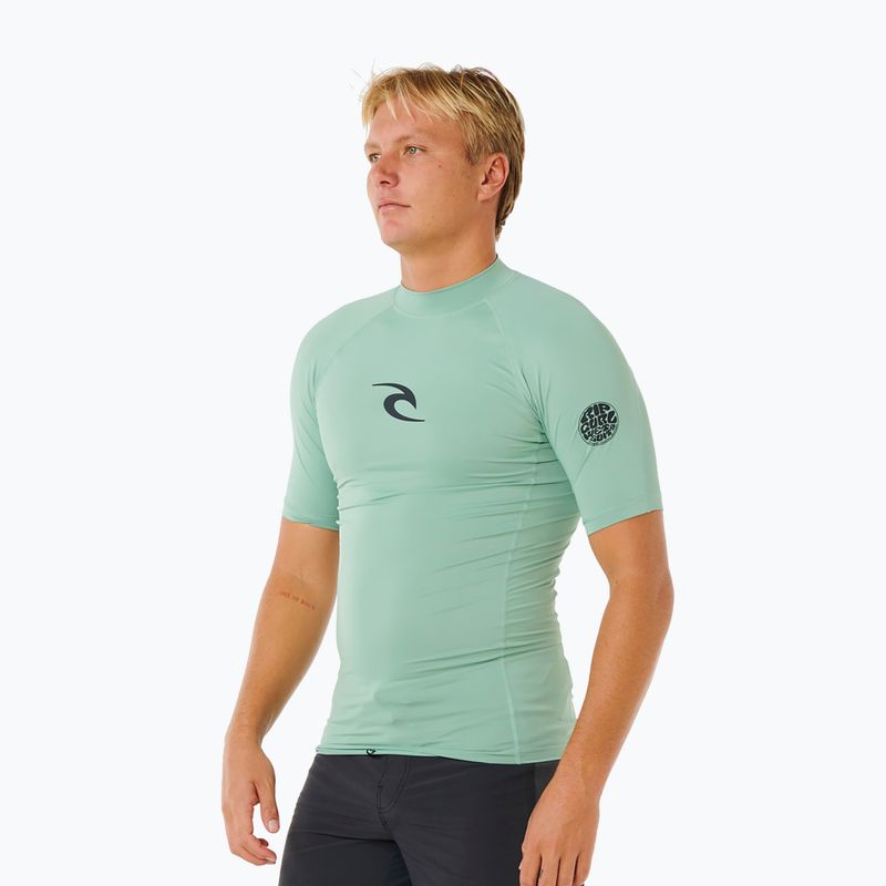 Pánske plavecké tričko Rip Curl Waves Upf Perf aloe 4