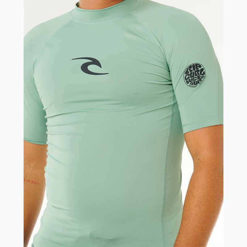 Pánske plavecké tričko Rip Curl Waves Upf Perf aloe 6
