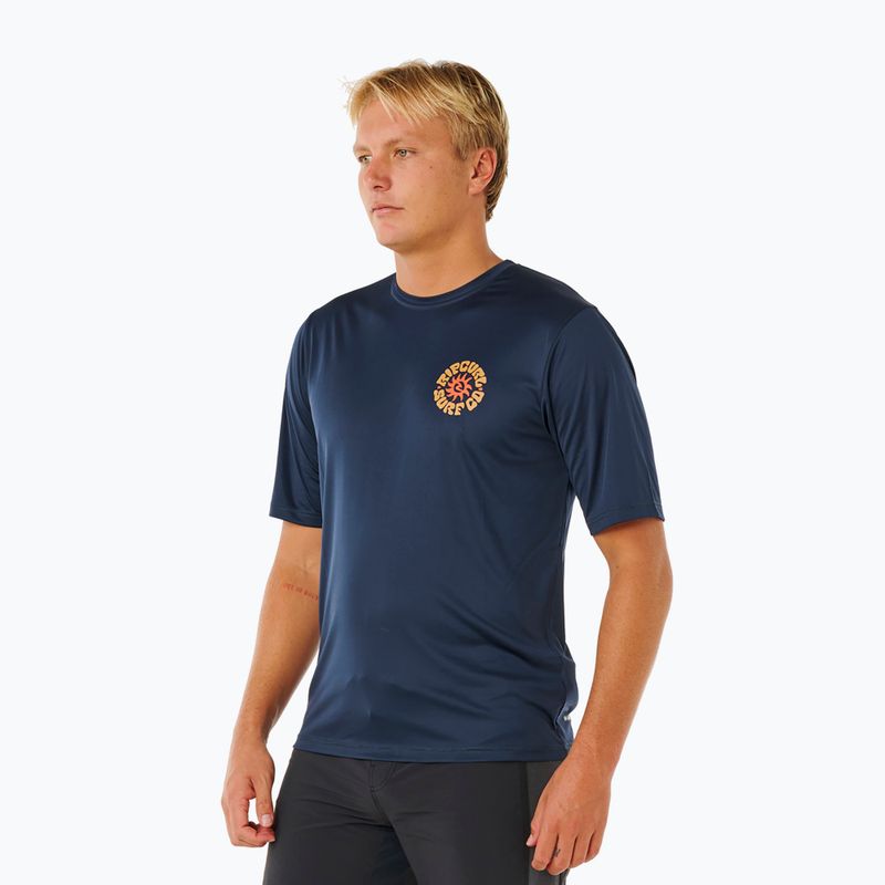 Pánske plavecké tričko Rip Curl Pacific Rinse Surflite Upf dark navy 3