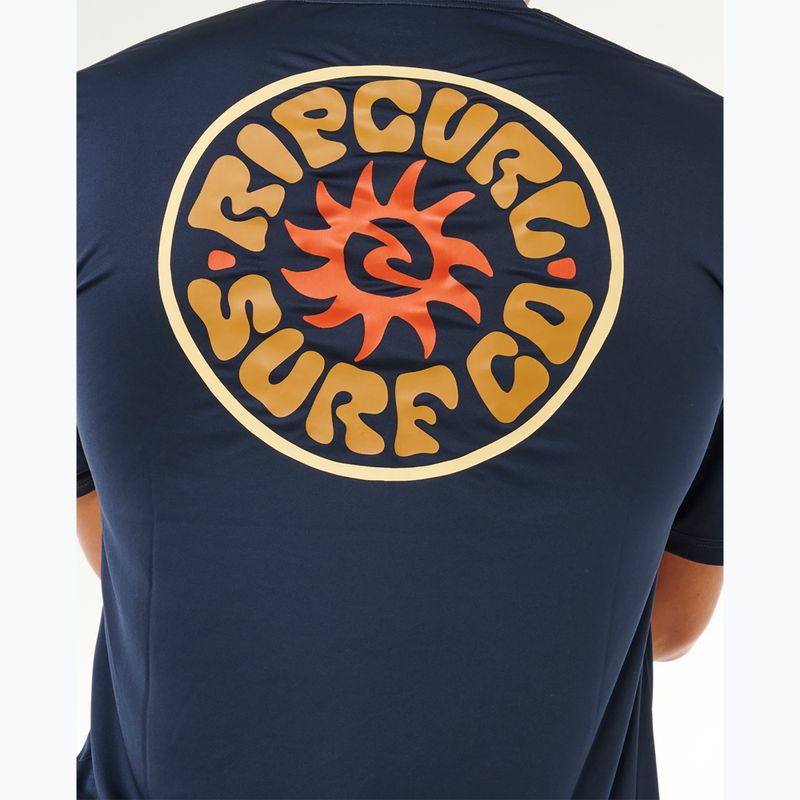 Pánske plavecké tričko Rip Curl Pacific Rinse Surflite Upf dark navy 6