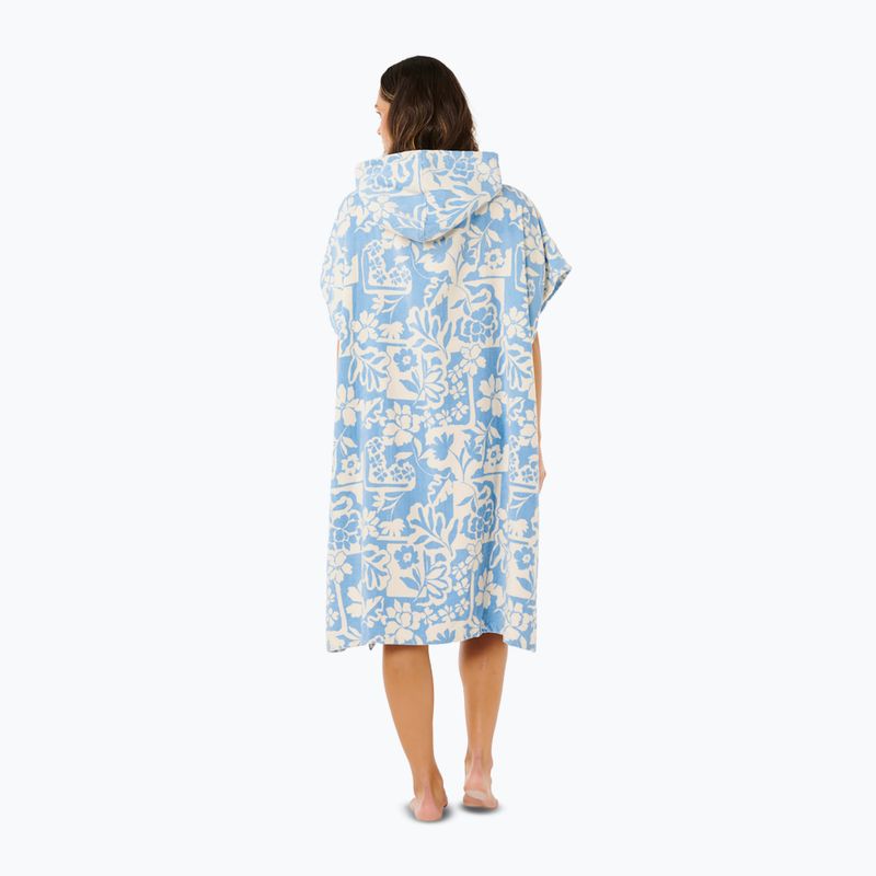 Dámske pončo Rip Curl Mixed Hooded Towel blissful blue 2