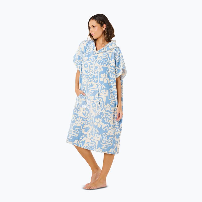 Dámske pončo Rip Curl Mixed Hooded Towel blissful blue 3