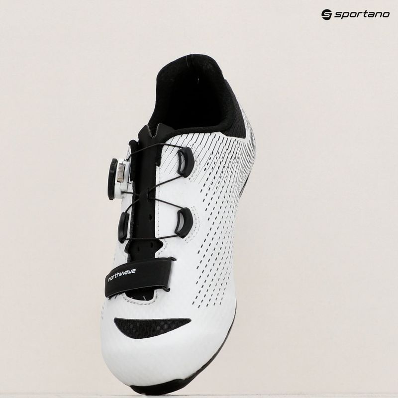 Pánska cestná obuv Northwave Storm Carbon 2 white/black 9