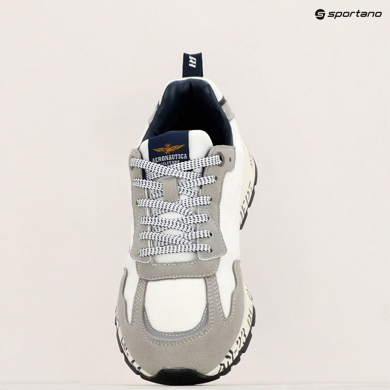 Pánska obuv Aeronautica Militare Printed Sole off white 9
