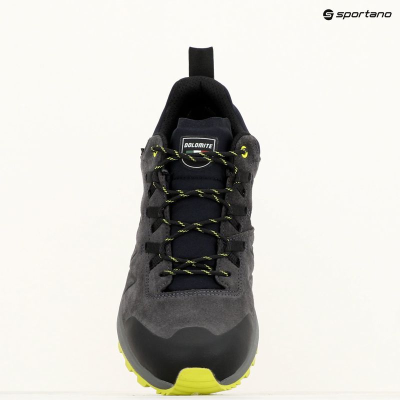 Pánska turistická obuv Dolomite Croda Nera GTX grey/lime green 10