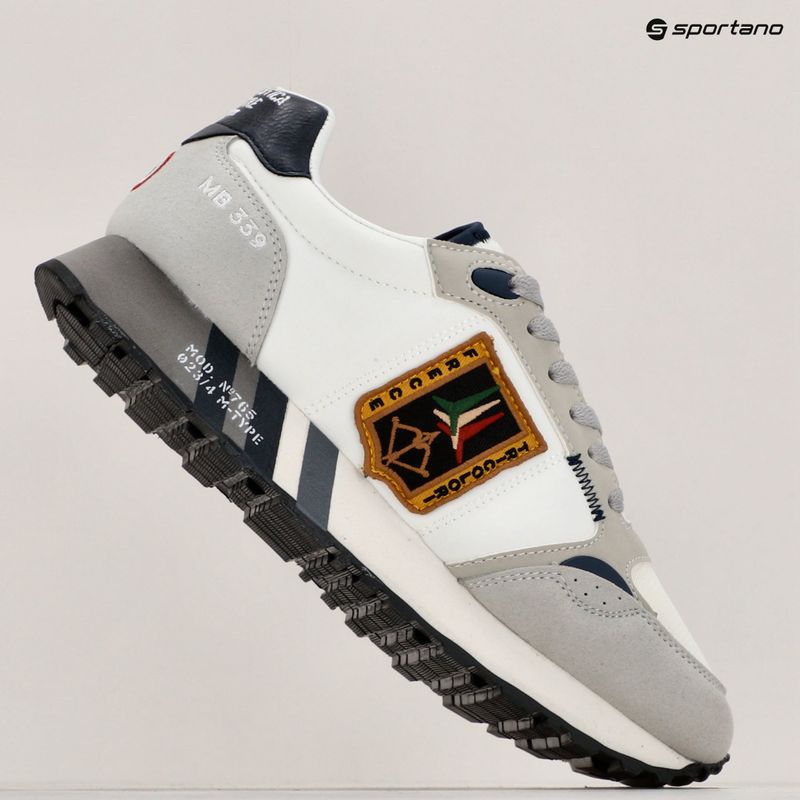 Pánska obuv Aeronautica Militare Frecce Tricolori off white 9