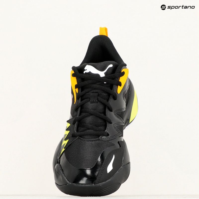 Pánska basketbalová obuv PUMA Genetics puma black/for all time red 12