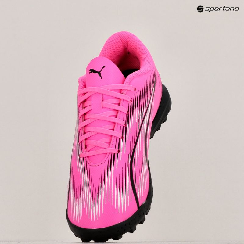 Detské kopačky PUMA Ultra Play TT Jr poison pink/puma white/puma black 16