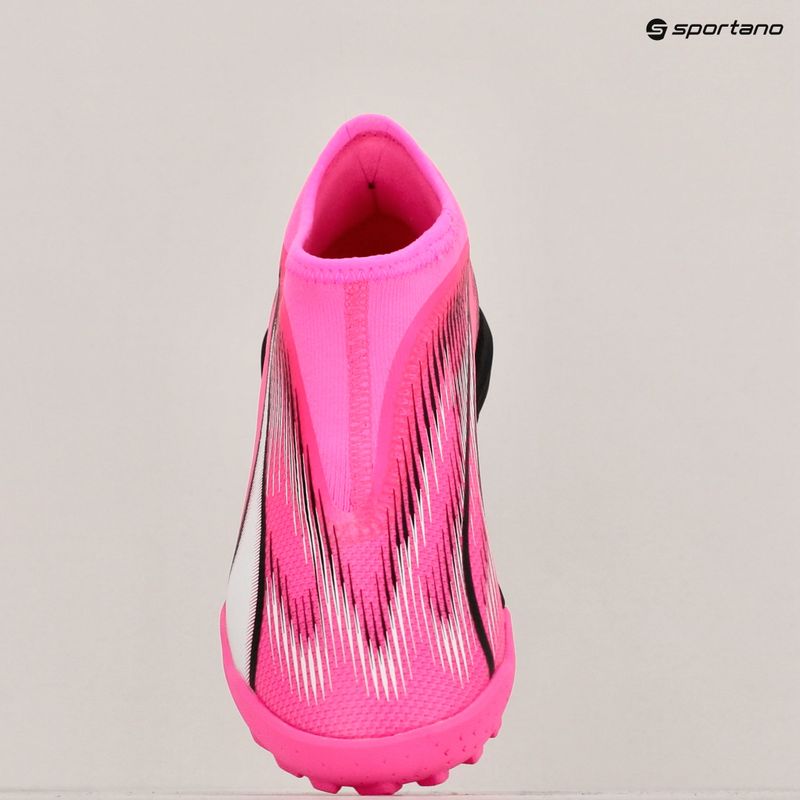 Detské kopačky PUMA Ultra Match LL TT + Mid Jr poison pink/puma white/puma black 9